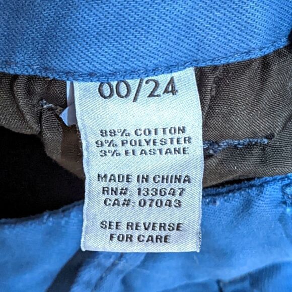 NWT Anthropologie Serra Retreat by Joie Rucker Women's Navy Pants Size 00/24 - Picture 7 of 8